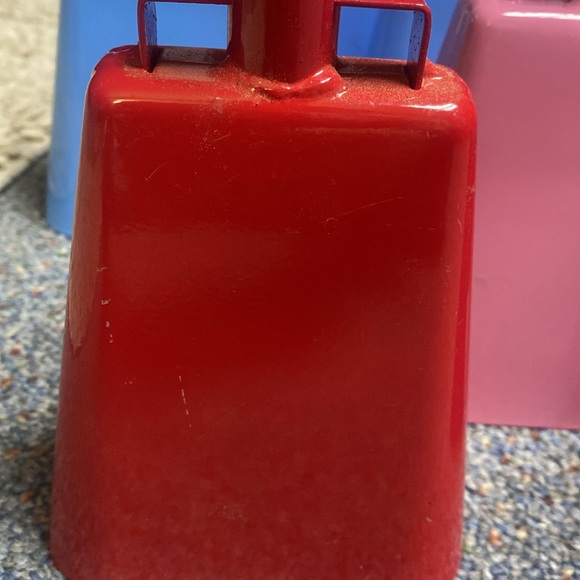 10 in. Cow bells, Bully Bells, Noise makers, Sporting Event Cheering bell - Picture 5 of 9